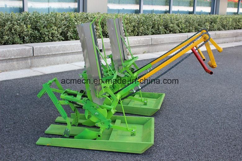 Factory Outlet Manual Rice Transplanter 2 Rows Rice Planter Machine