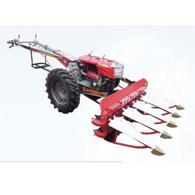 Tractor Agricultural Harvester Machinery Paddy Field Crop Cutting Machine Small Farm Reaper