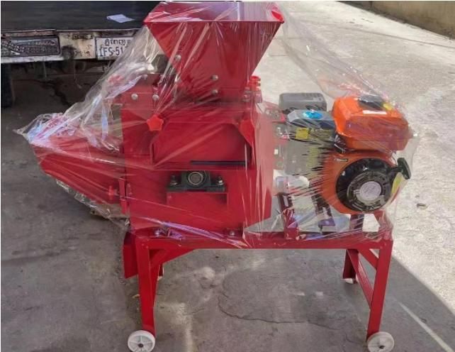 Movable Wheat Corn Cotton Stalk Silage Crop Hay Straw Grass Chaff Cutting Machine for Chopping Crushing Shredding Animal Poultry Feed Green Fodder Forage