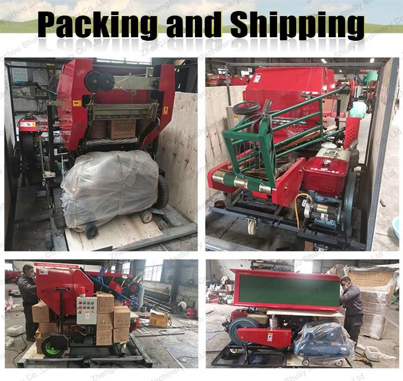 Grass Silage Packing Machine Silage and Straw Baler Machine for Sale