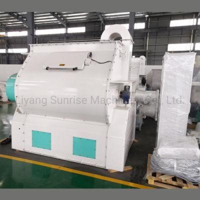 Hhjs Series Double Shaft Paddle Mixer with Screw