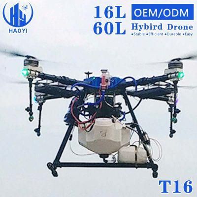 16L 60L Hybird Agricultural Drone with a B Point Operation