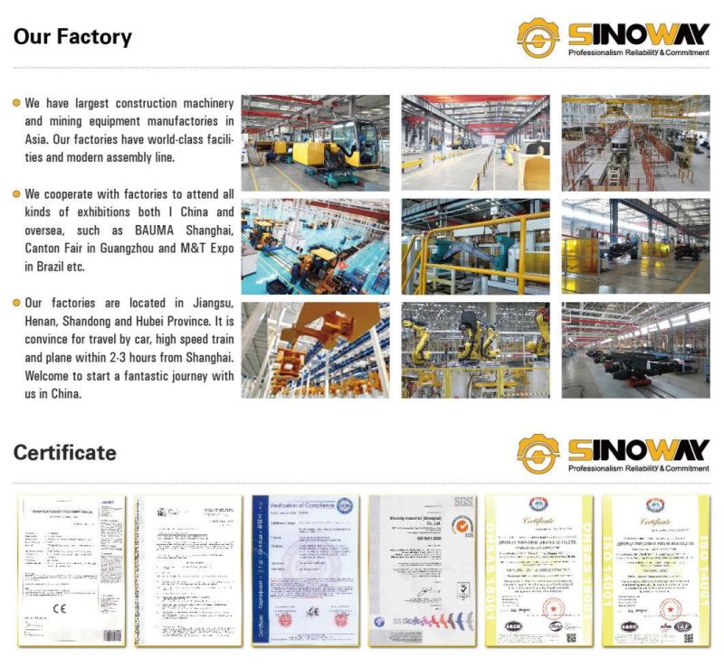 Sinoway Forestry Machinery for Wood and Log