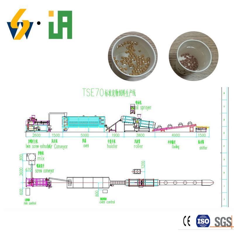 Floating Sinking Fish Food Feed Pellet Pet Food Making Machine
