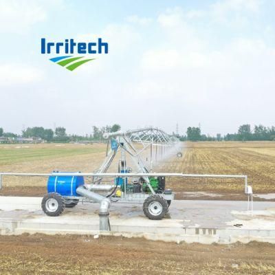 Four Wheel Lateral Move Irrigation System Center Pivot