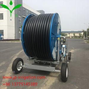 Hose Reel Irrigation System with End Gun, Truss and Agricultural Sprinklers 300 Meters Longth
