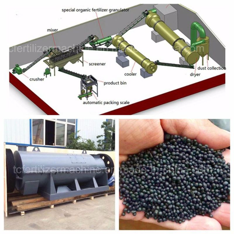 Tianci Supply Organic Fertilizer Granulating Machine