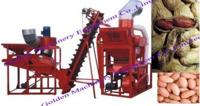 Peanut Groundnut Shell Breaking Sheller Shelling Machine