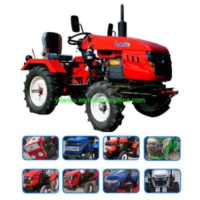 Agriculture Utility Compact Garden Tractor 4 Wheel 2 Wheel Drive Tractor
