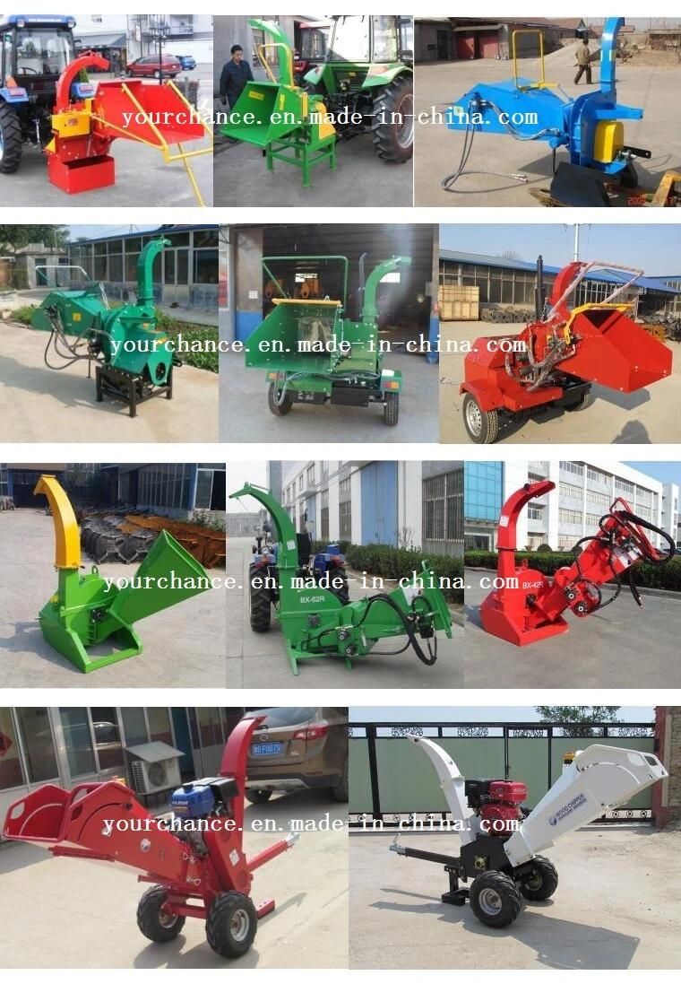 Factory Supplier Wc-22 High Quality 22HP 8 Inch Selfpower Hydraulic Feeding Wood Chipper Crusher for Sale