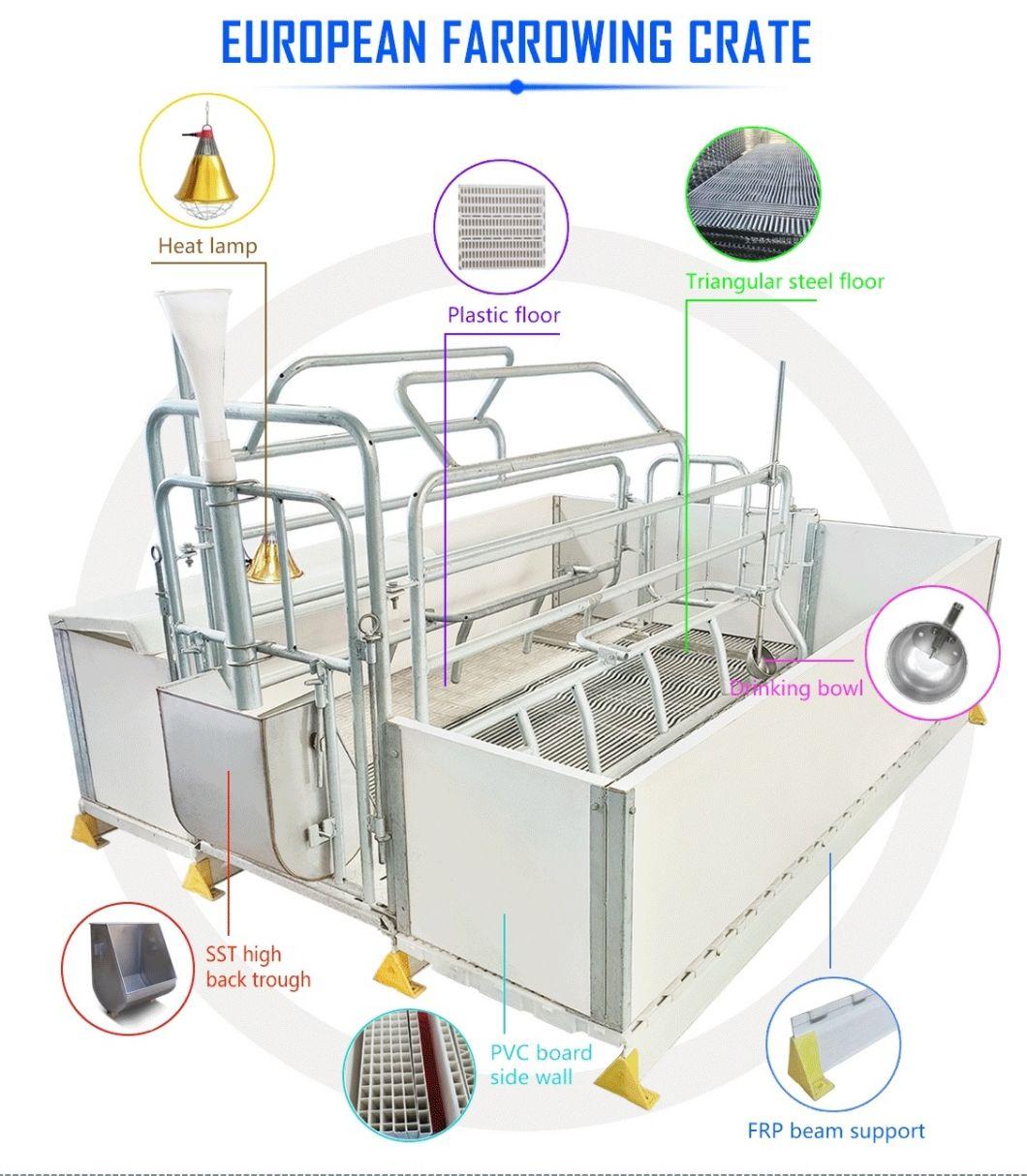 Pig Breeding Equipment Sow Farrowing Crates for Sale