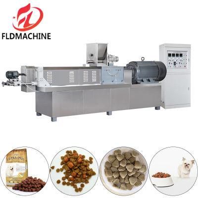 Animal Aquarium Pet Dog Cat Floating Fish Feed Pellet Production Machine Snacks Food Processing Making Extrusion Line