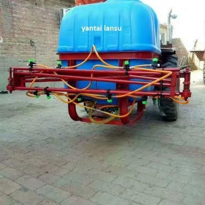 China Supply 500L Tractor 3 Point Trailer Air Boom Blast Sprayer Machine for Tractor