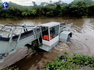 River Rubbish Collection Boat Hyacinth Harvester Cleaner