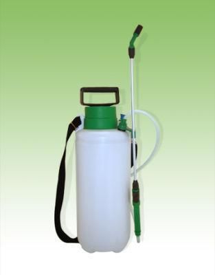 8 Liter Plastic Manual Pressure Sprayer Garden Water Sprayer with Gauge