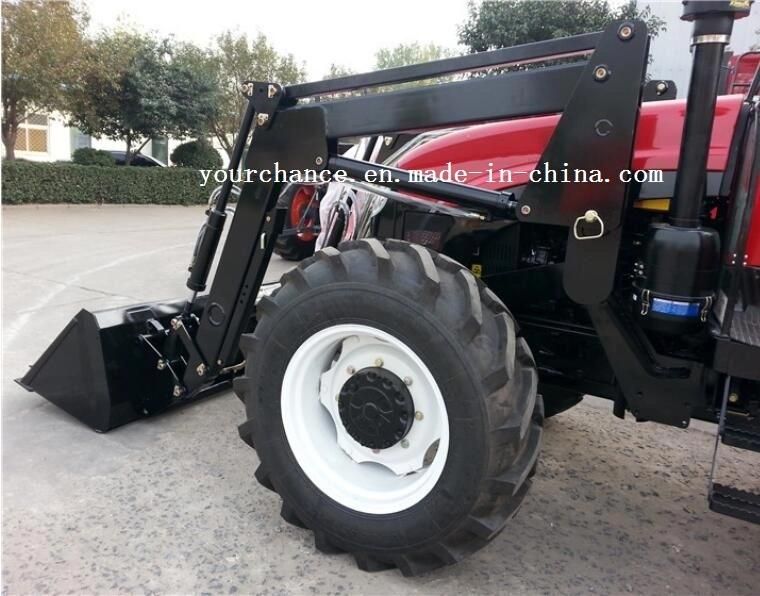 France Hot Sale Tz08d Euro Quick Hitch Type 55-75HP Tractor Mounted Front End Loader with Ce Certificate