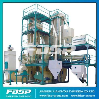 High Output Fish Feed Pellet Machine Plant