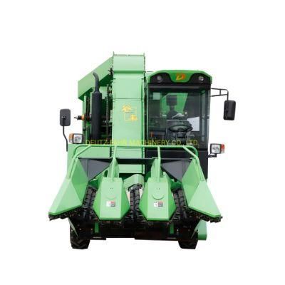 4yzp-3q Farming Using 2rows Self Propelled Wheel Corn Harvest with Cab