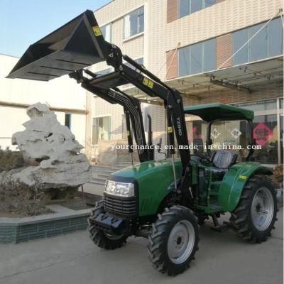 Somaliland Hot Sale Tz04D 40-55HP Wheel Farm Tractor Mounted Front End Loader Made in China