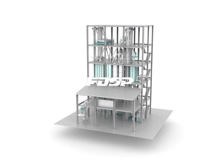 Animal Feed Processing Plant Animal Feed Production Line