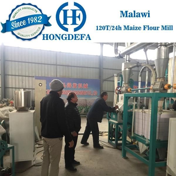 Africa 30 Ton Ugali Nshima Fufu Maize Flour Milling Plant