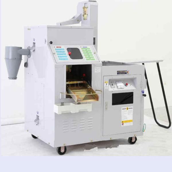 New design 300 kg/h automatic feeding rice milling machine