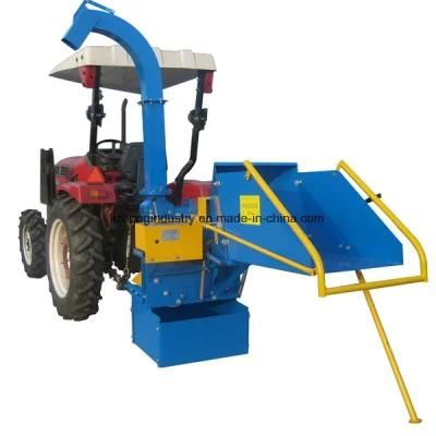 8inch Pto Driven Wood Chipper for Sale, Wood Chipper on Pto, Tractor Wood Chipper