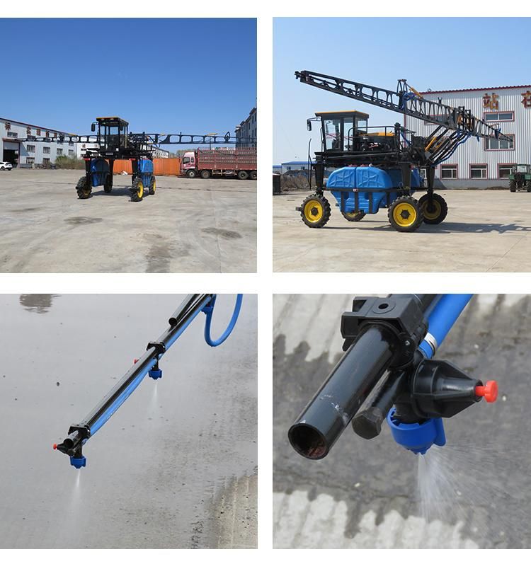 High Clearance Self Propelled Pesticide Boom Sprayer Agricultural Machinery