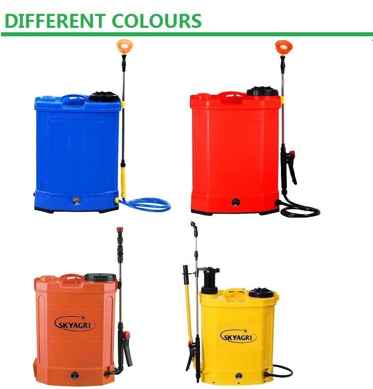 16litre Agricultural Knapsack Sprayer Battery Sprayer for Farm Use