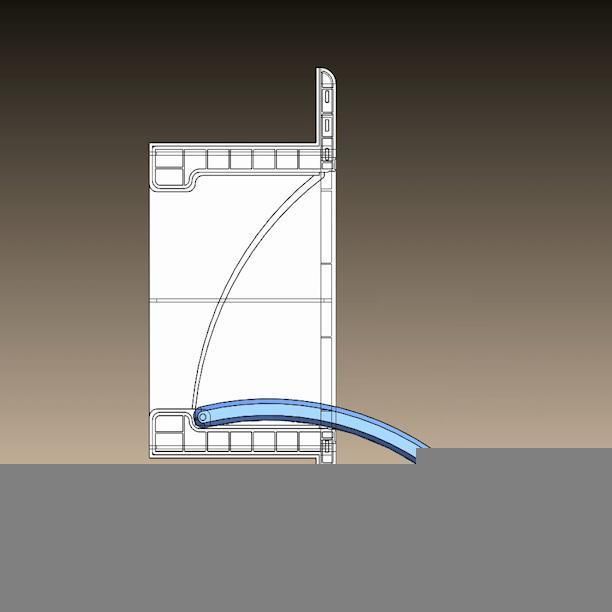 Single Open PVC Ventilation Window for Pigs and Chickens