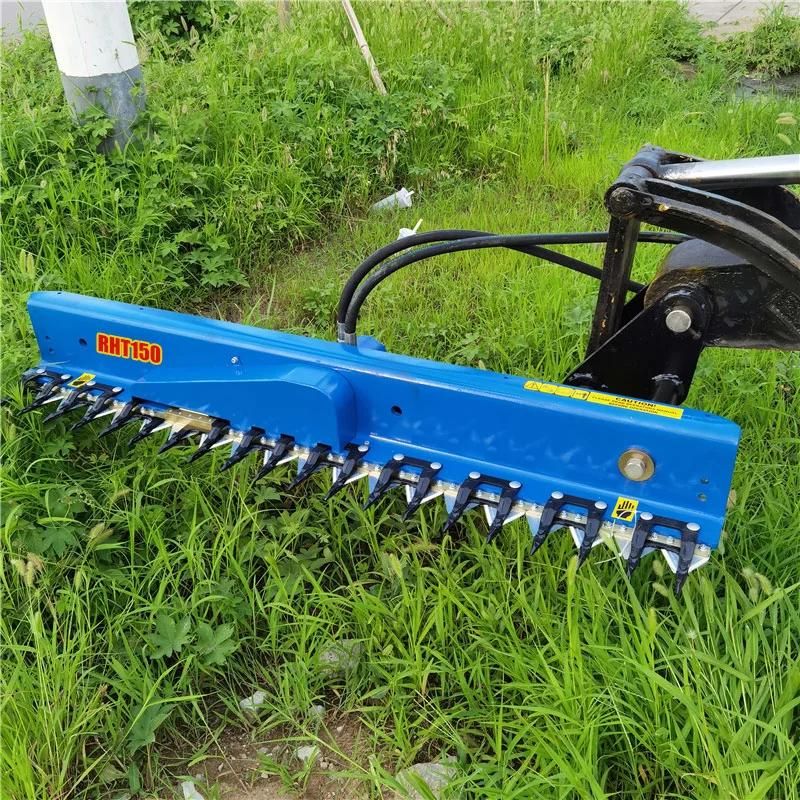 Hedge Trimmer Blade Grinding Machine Long Reach Hydraulic Agriculture Hedge Trimmer for Excavator