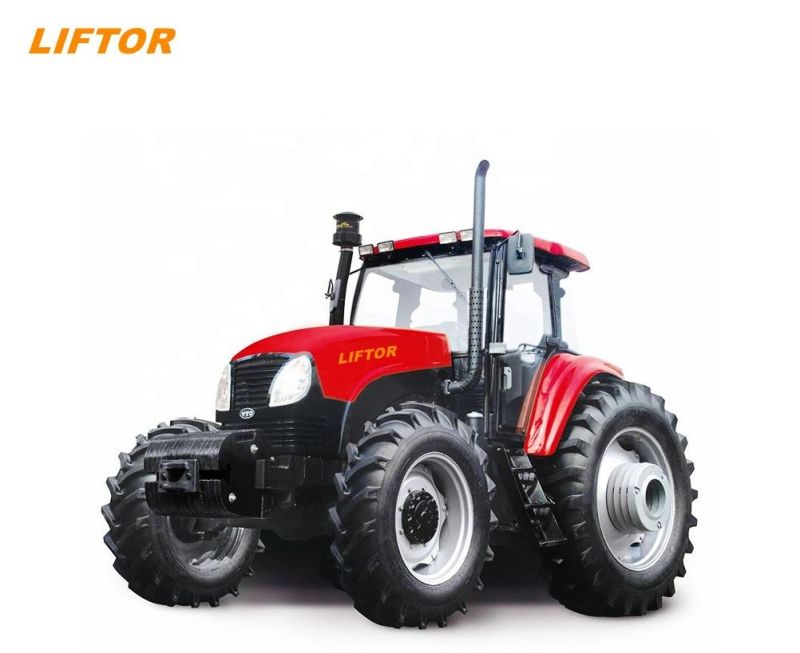 70HP Yto/Foton Lovol/John Deere/New Holland/Dongfeng/Four Wheel Compact Agriculture Hand Traktor Mini Small Farm Walking Agricultural Electric Tractor 50HP