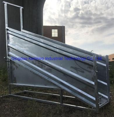 Australia Standard Galvanized Metal Sheep Loading Ramp