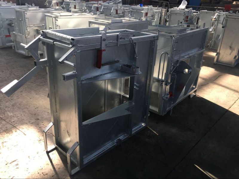 Hot Dipped Galvanised Mobile Cattle Equipment Calf Box for Sale