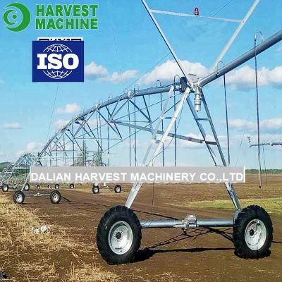 Farm Mobile Water Sprinkler Farm Irrigation Equipment with Truss and Nozzles