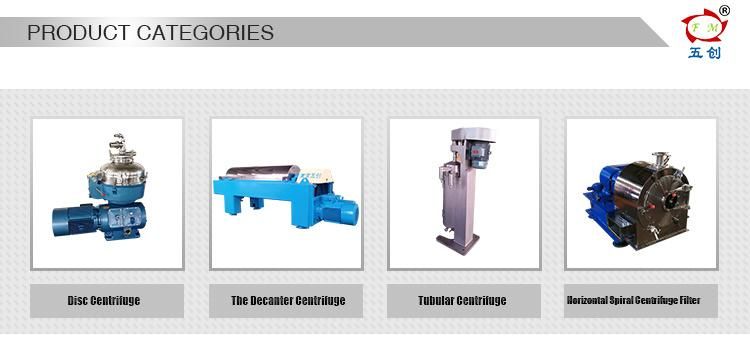 Animal Manure Decanter Centrifuge with Ce Certification