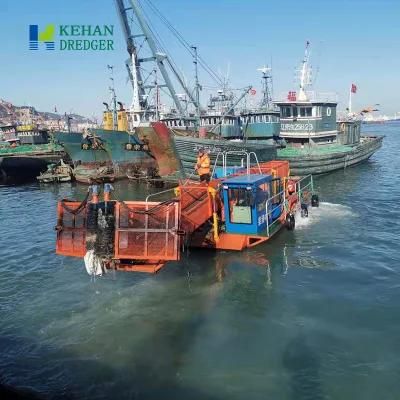 Harbour Water Wastes Cleaning Boat Floating Trash Skimmer Vessel