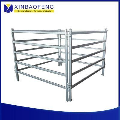 SGS Certified Hot-DIP Galvanized Steel Pipe Cattle Farm Fence Manufacturer