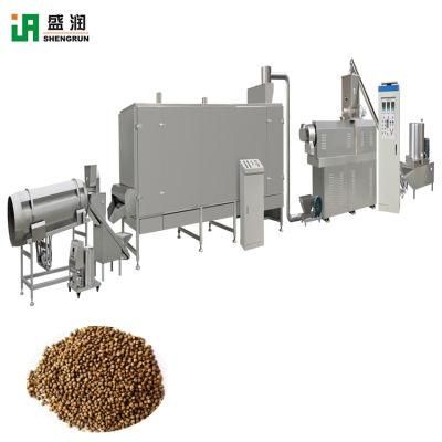 Sinking Fish Feed Pellet Expander Shrimp Feed Plant Automatic Fish Feed Extruded Line