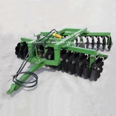 Hot Sale 1bz-1.8 65-90HP Tractor Trailed 1.8m Width 16 Discs Hydraulic Offset Heavy Duty Disc Harrow