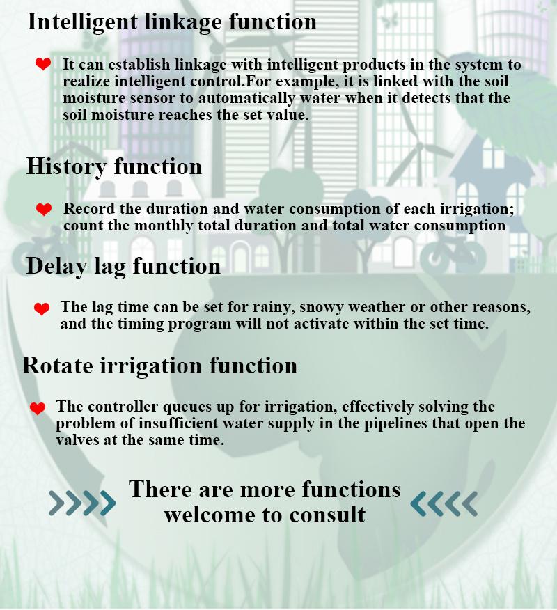 Water Timer Irrigation Timer Controller Valve Controller Remote Control by Mobile APP and Computer Industrial Valve Controller