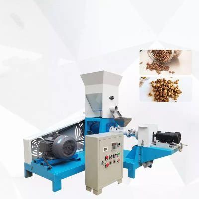 Animal Feed Processing Machine Floating Fish Feed Pellet Making Machine Pet Feed Extruder for Sale
