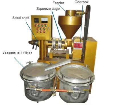 Yzyx70wz Combined Oil Press Machine with Capacity 55kg/H