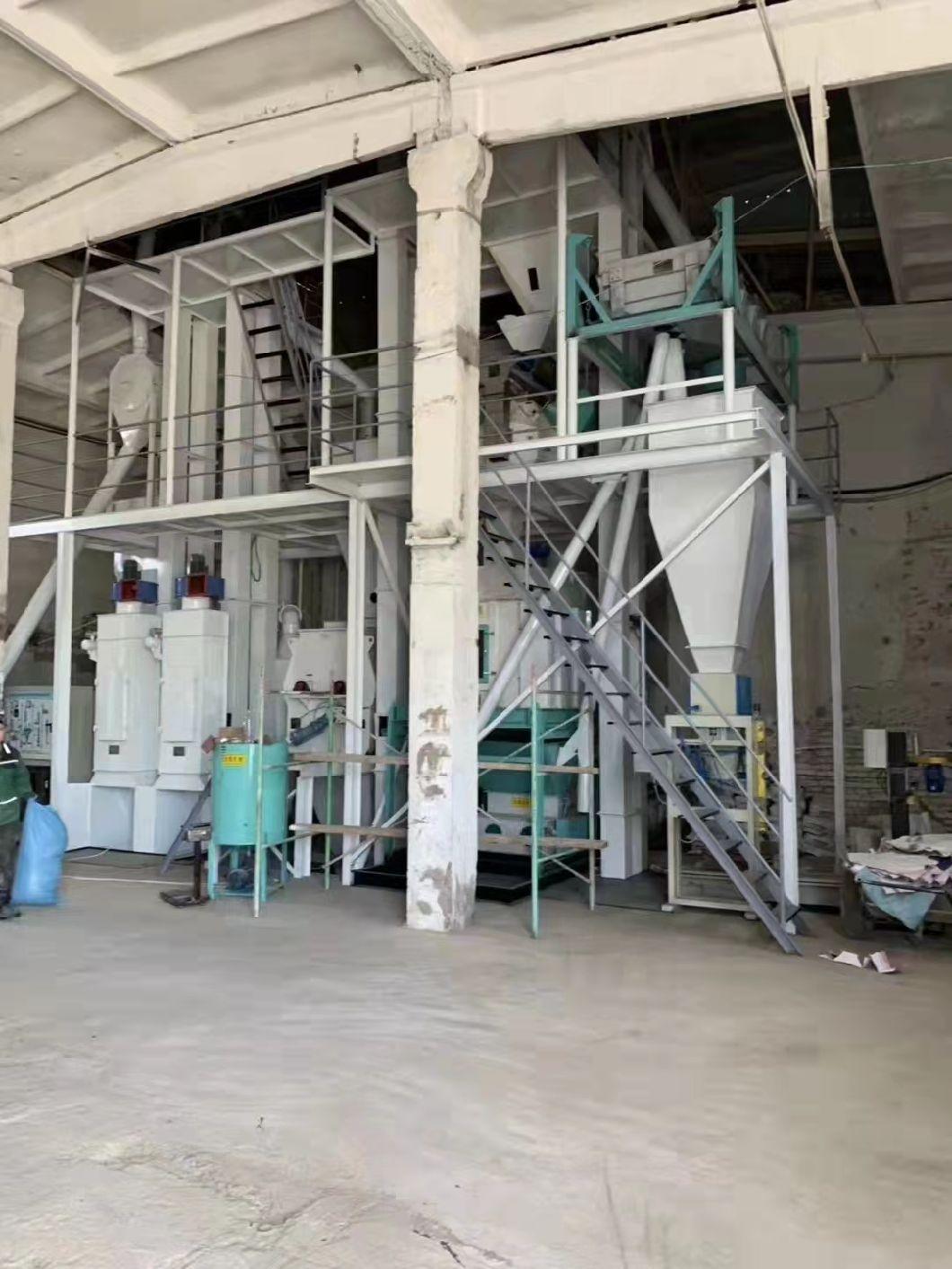 2-4ton Per Hour Chiken Cattle Horse Poultry Animal Feed Production Line with Feed Pelleting Machine/Hammer Mill/Mixer/Packing Scale