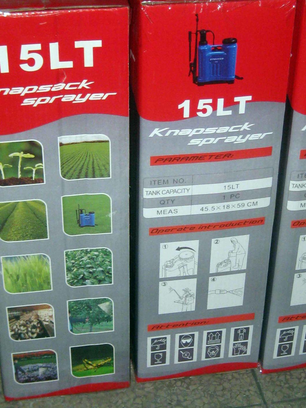 Customer Design Agricultural Instruments of Shoulder Knapsack Sprayer 15L (TS-15)