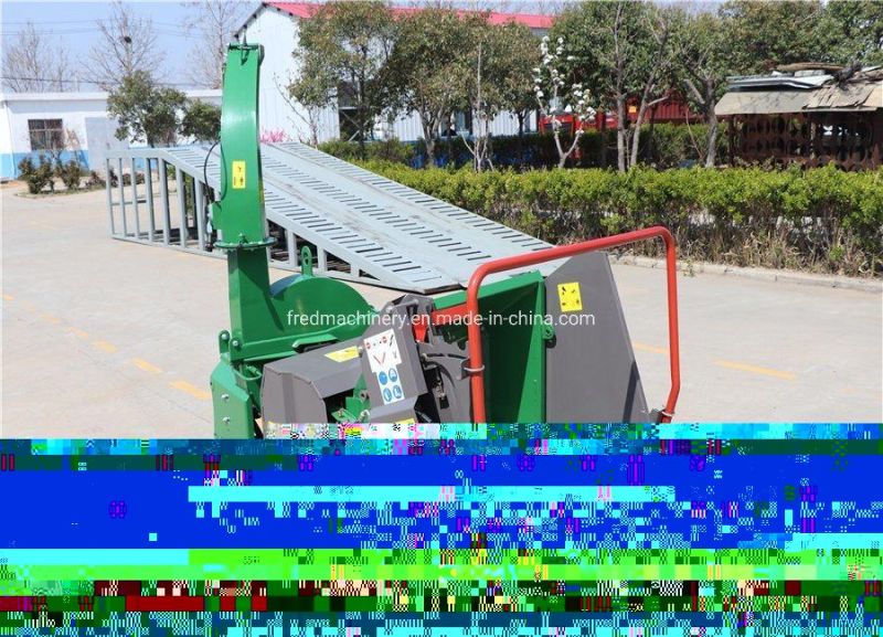 CE Approved Tractor 3 Point Hitch Attachments Pto Driven Hydraulic 5 Inches (127mm) Wood Chipper Bx52r Wood Shredder