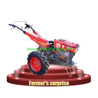 12HP14HP 15HP 18HP 20HP Dongfeng Farm Diesel Walk Behind Walking Tractor Motocultor