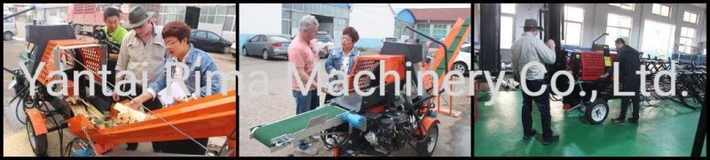 Engine Powered Cutting Diameter 38 Cm CE Approved Automatic Log Splitter
