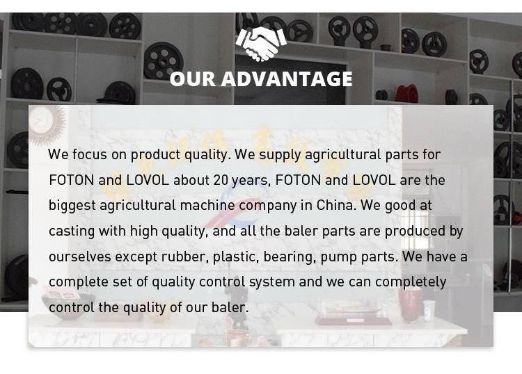 Automatic Promotion Cheap Hay and Straw Mini Round Hay Baler