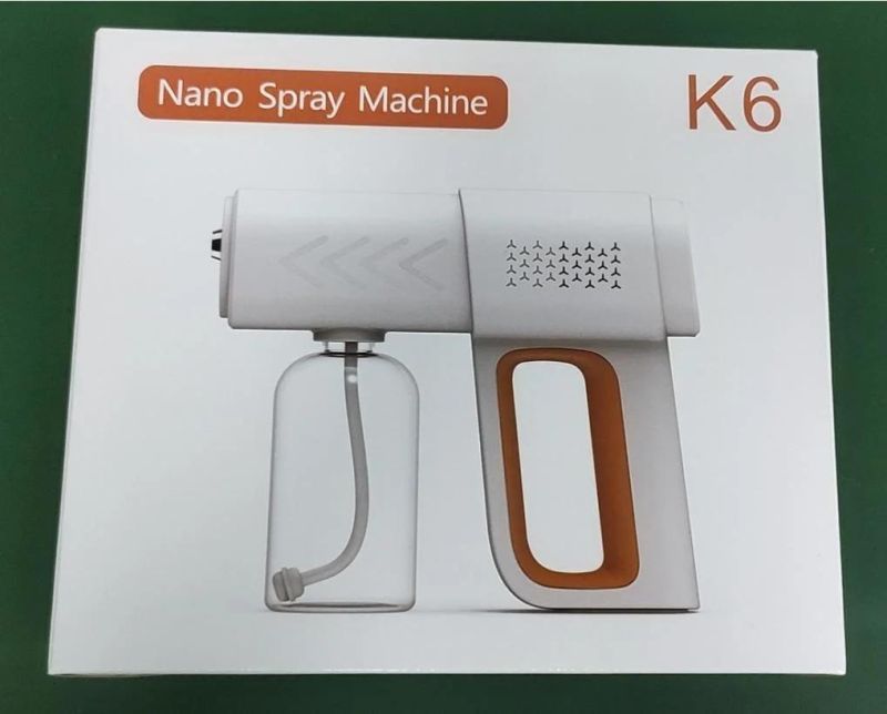 K6 Nano Sprayer Machine Electric UV Fogging Portable Nano Spray Gun